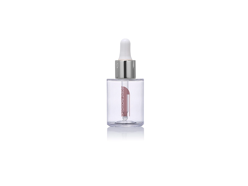 frosted serum bottle