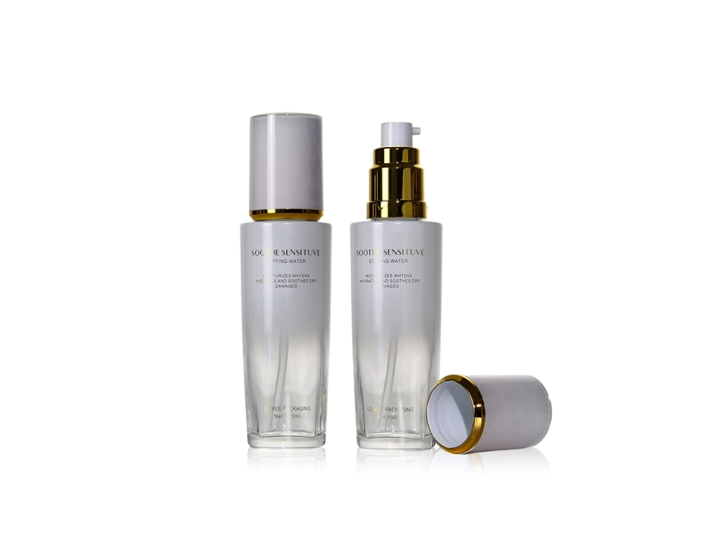 skin care products in glass bottles supplier