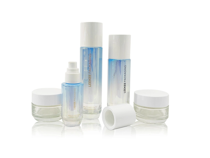 skin care products in glass bottles china