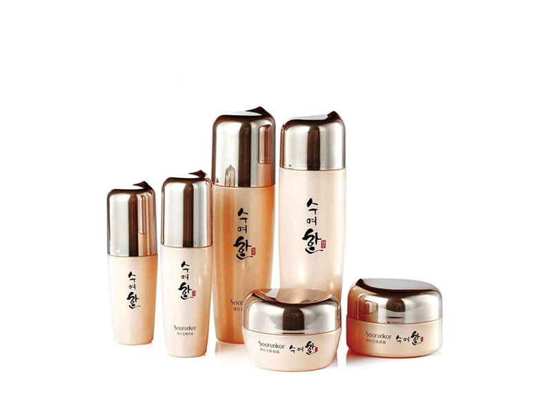 skin care products in glass bottles manufacturer